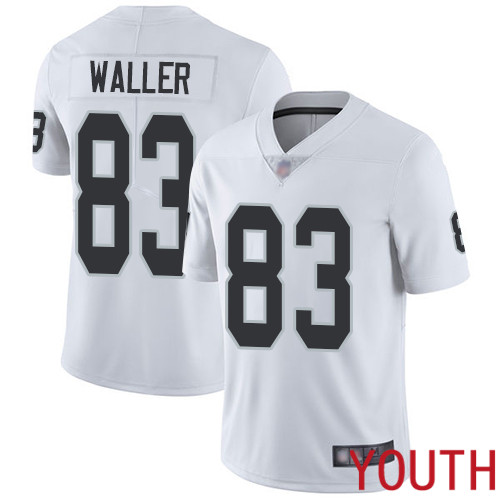 Oakland Raiders Limited White Youth Darren Waller Road Jersey NFL Football 83 Vapor Untouchable Jersey